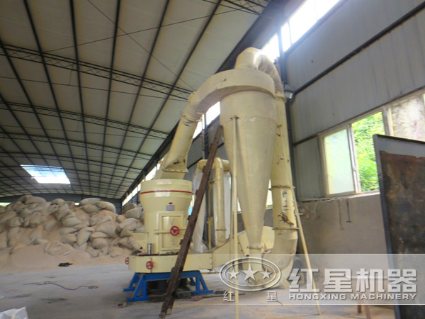 新型雷蒙磨生产现场
